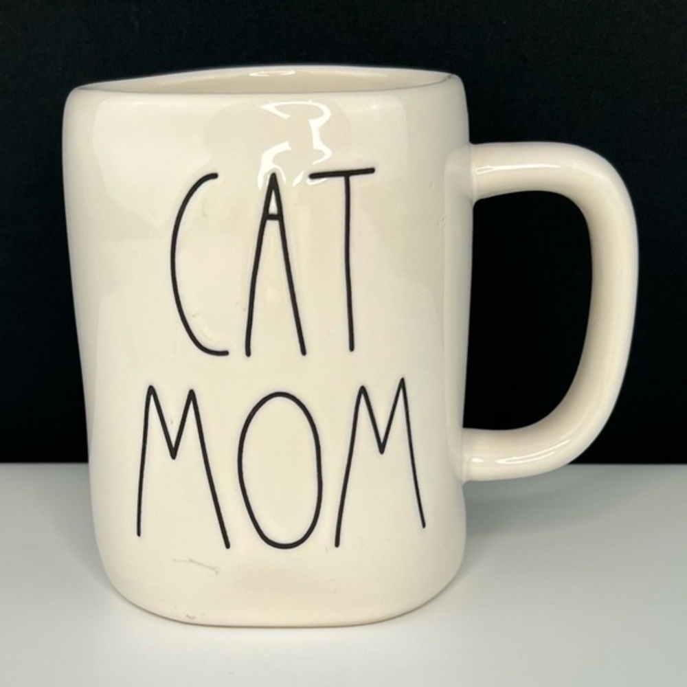 Rae Dunn - 3/$48 - ‘Cat Mom’ ceramic mug. NWT Firm!